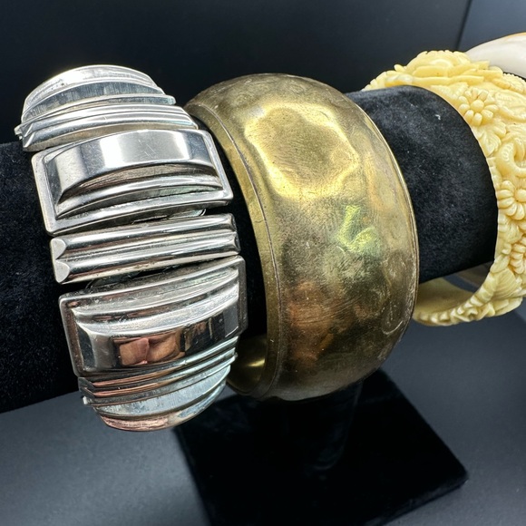 Vintage flowers bracelet for four - Picture 5 of 11